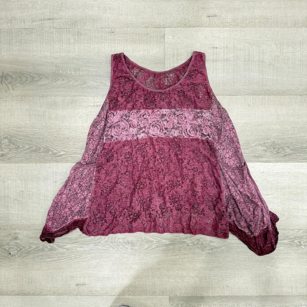 Vintage Bohemian Lace Tank